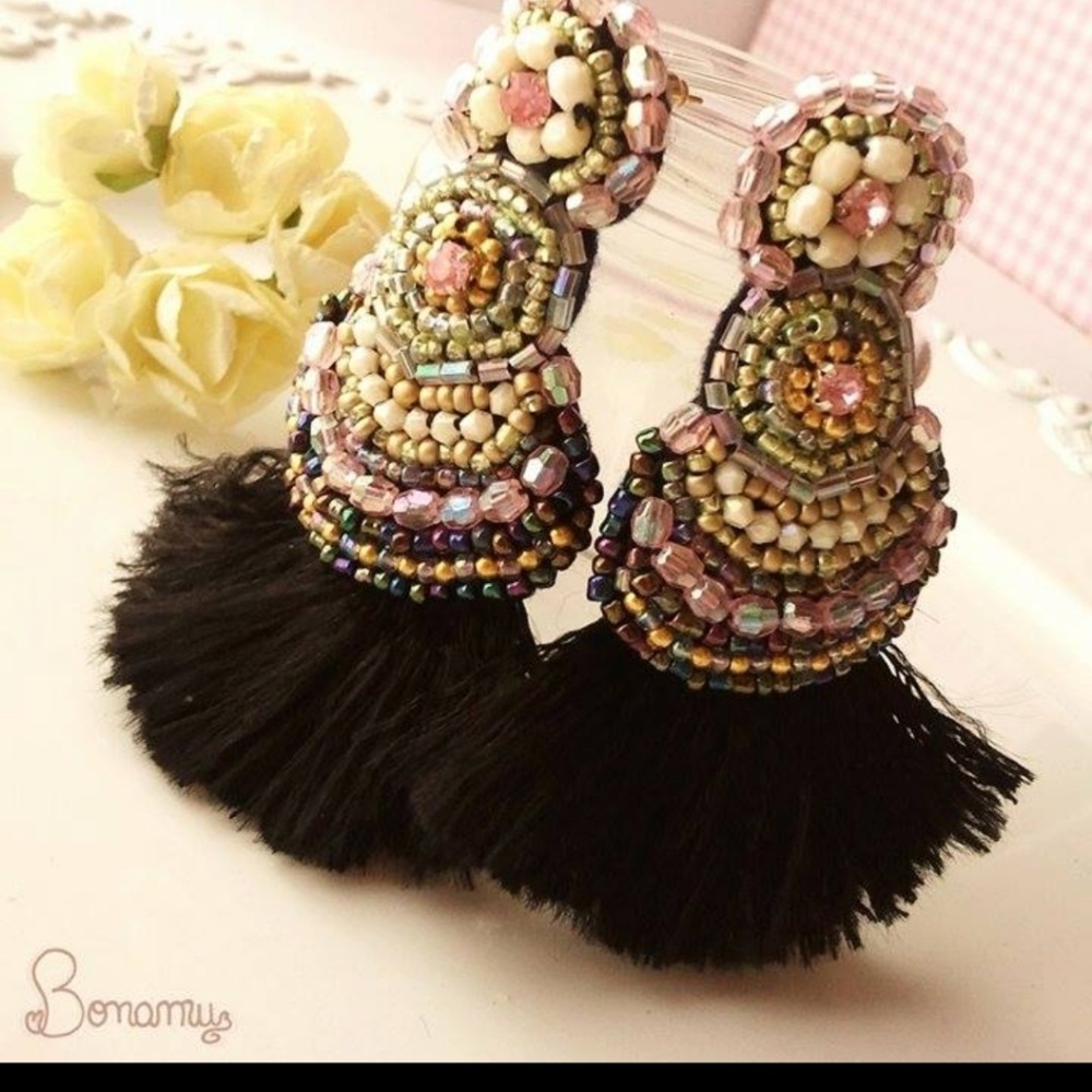 Fashion designer earrings